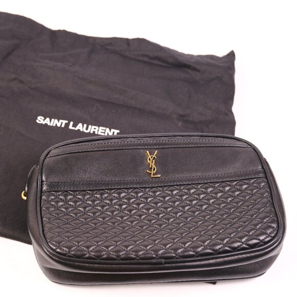 YSL Victorie Quilted Leather Camera Bag - Picture 1 of 14
